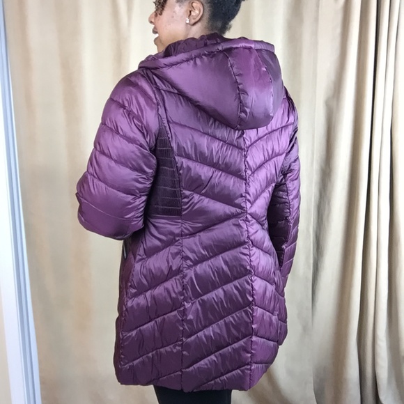NWT Lane Bryant Eco-Plume Packable Puffer Jacket 10/12W - Picture 6 of 16